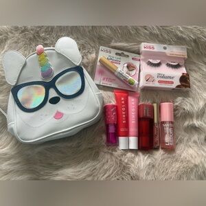 Beauty bag of lippies and lashes!